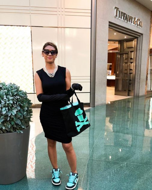 tiffany dunks outfit