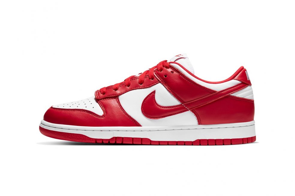 The Nike Dunk Low "University Red" Drops This Wednesday