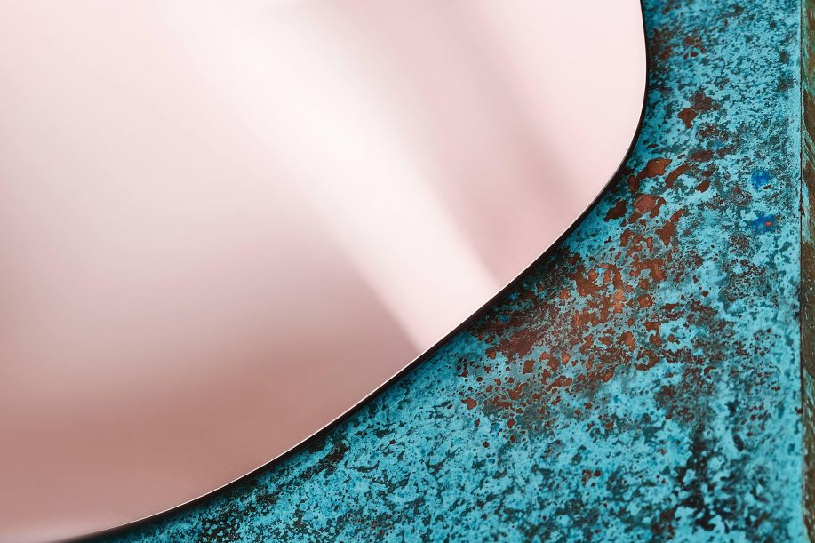 Ukranian brand Noom brought on French designers Maryna Dague and Nathan Baraness to create a new collection of mirrors