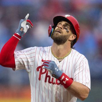 Bryce Harper Homers Twice, Trea Turner Drives in Five as Phillies Rout Mariners