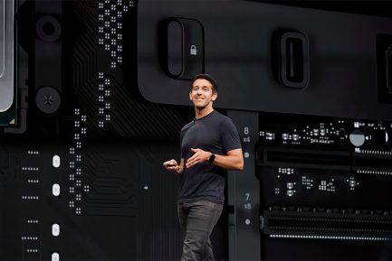 John Ternus Apple senior vice president of hardware engineering photographed at an Apple event ahead of becoming Apple CEO on September 1 2026.