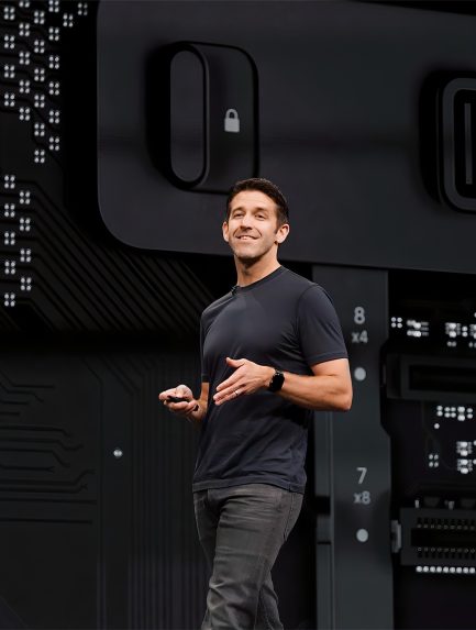John Ternus Apple senior vice president of hardware engineering photographed at an Apple event ahead of becoming Apple CEO on September 1 2026.