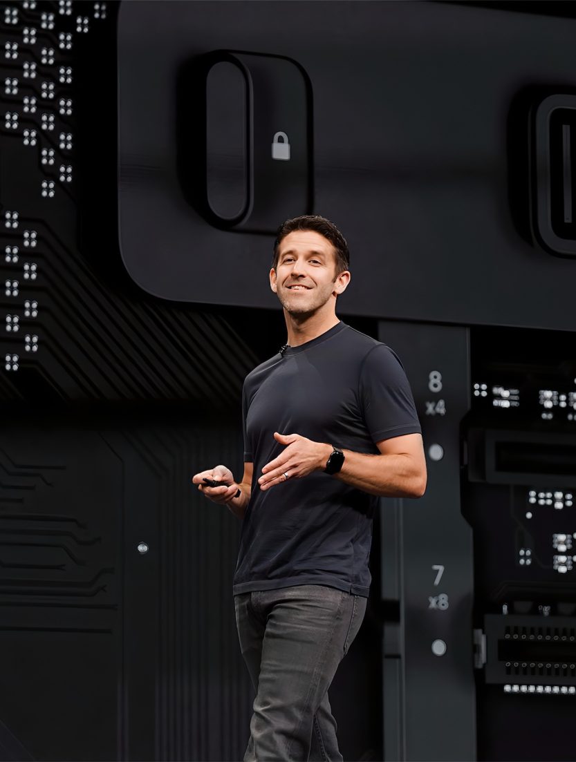 John Ternus Apple senior vice president of hardware engineering photographed at an Apple event ahead of becoming Apple CEO on September 1 2026.