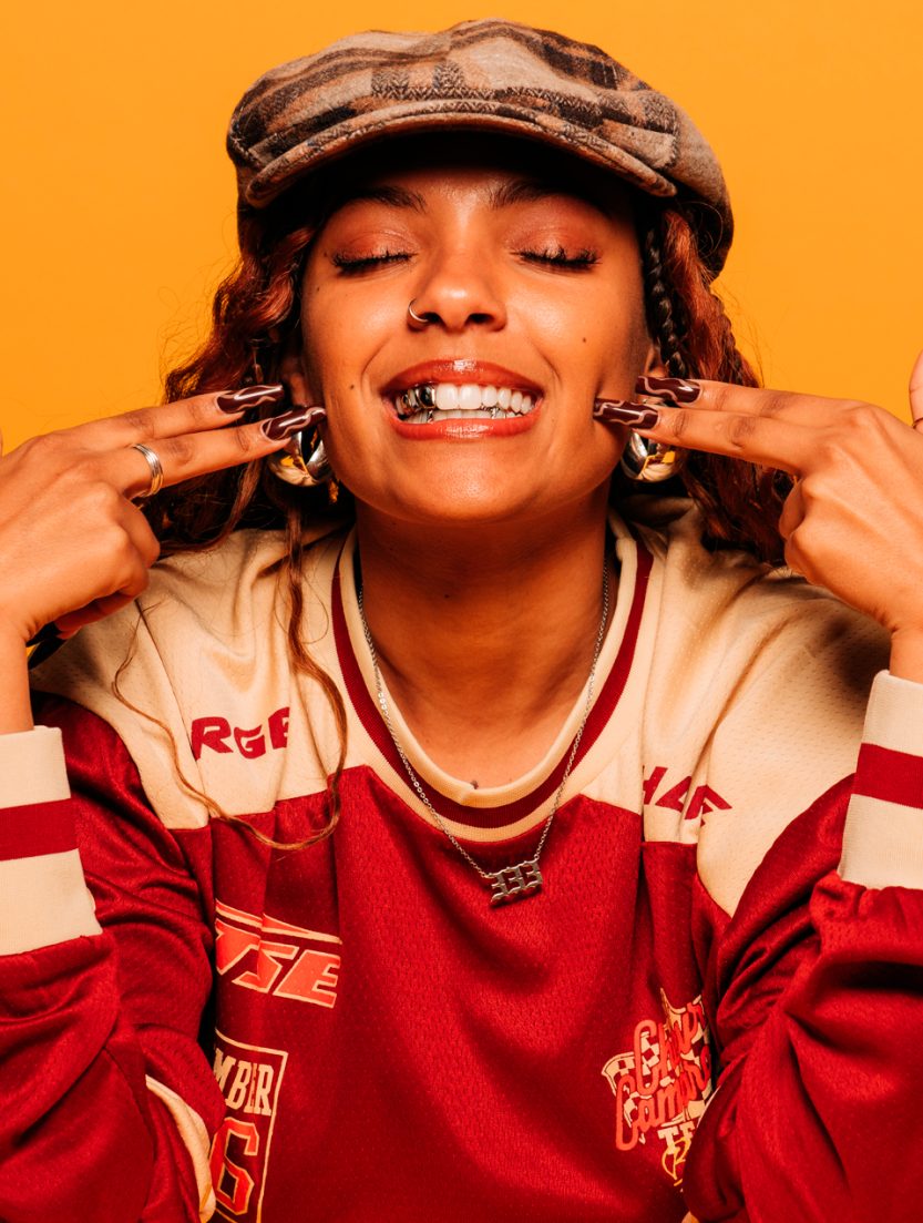 Samara Cyn photographed ahead of the release of her third EP Detour, a seven-track project blending hip-hop, boom bap, and neo-soul released in March 2026.
