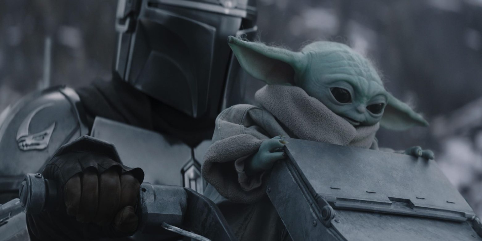 Sigourney Weaver as Colonel Ward in an orange New Republic flight suit in the final trailer for The Mandalorian and Grogu.